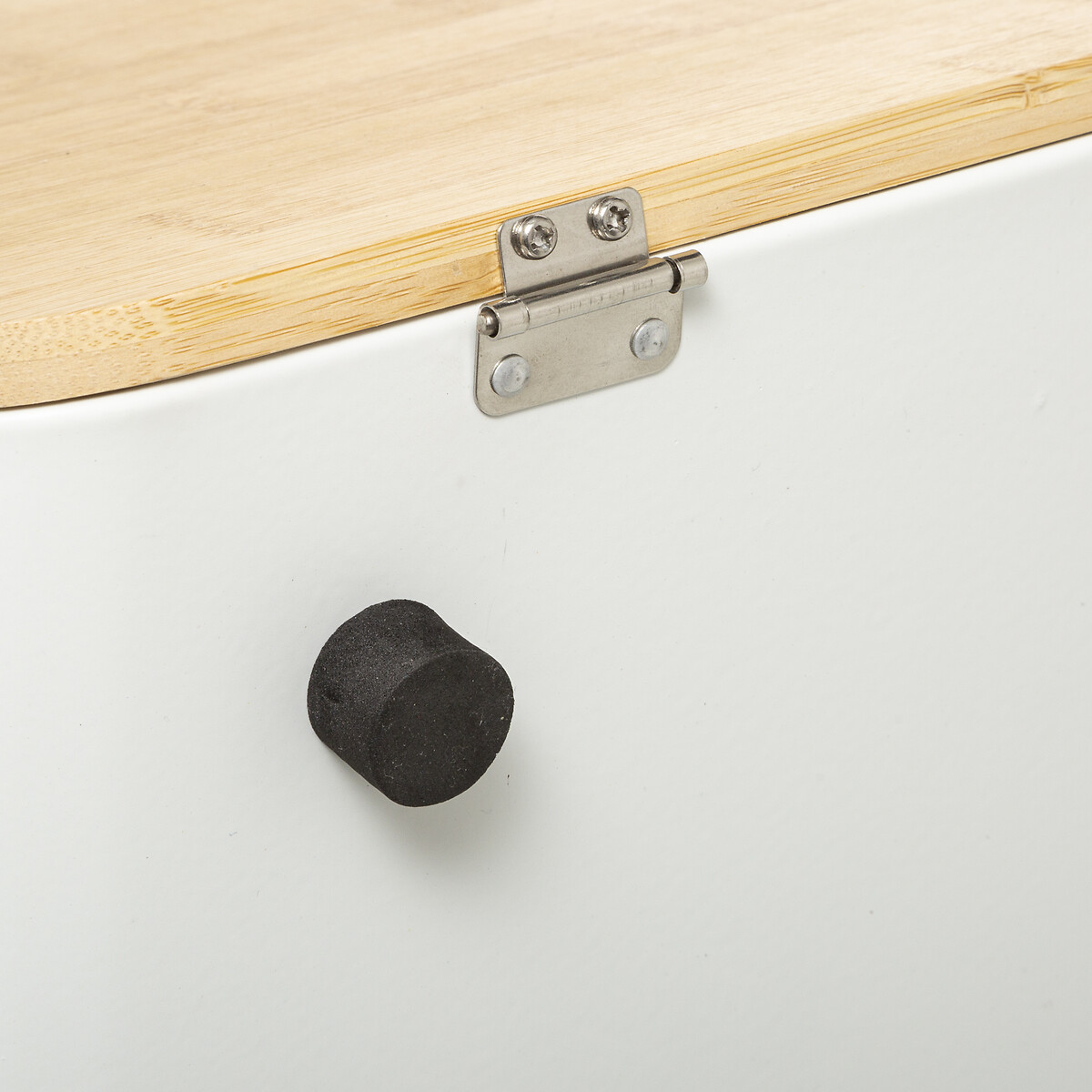 Boîte à pain et planche 37cm, blanc Modern color