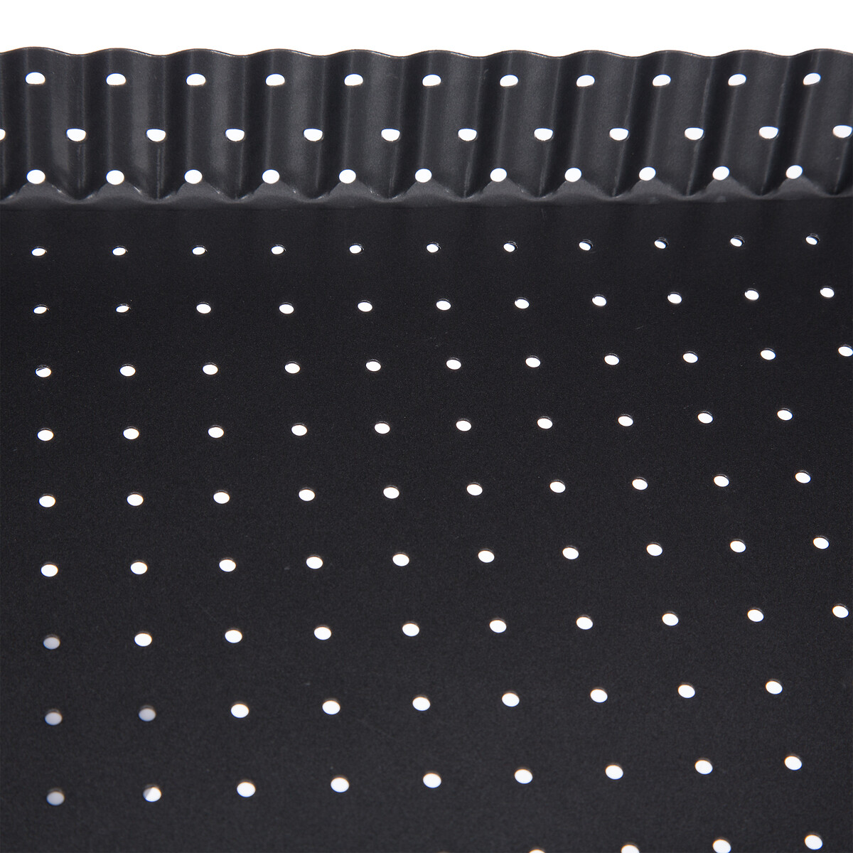 Moule à fond perforé métal 31x21cm 