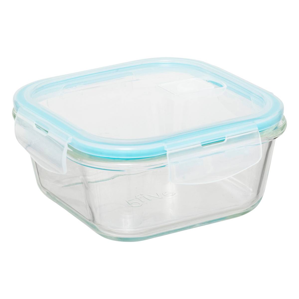 3 grandes boîtes carrées de conservation verre Clipeat