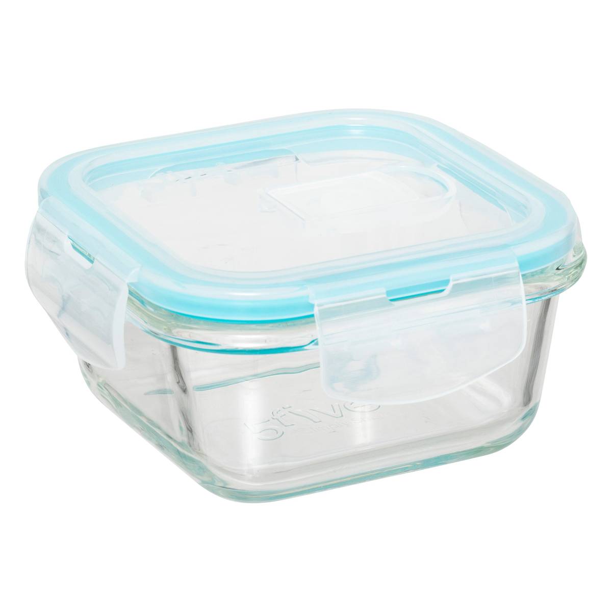 3 grandes boîtes carrées de conservation verre Clipeat