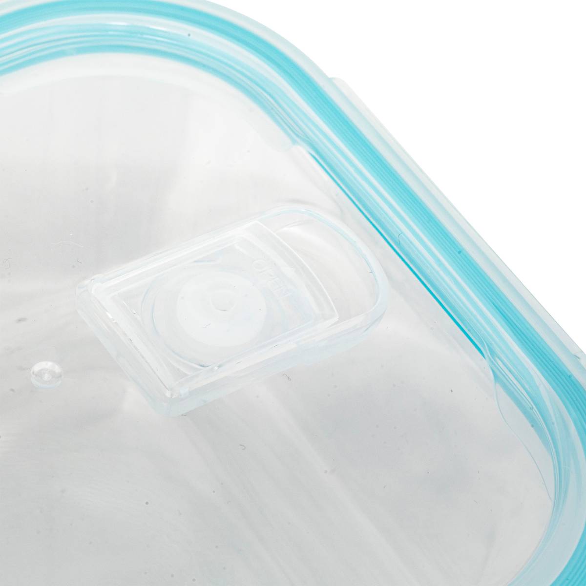 3 grandes boîtes carrées de conservation verre Clipeat