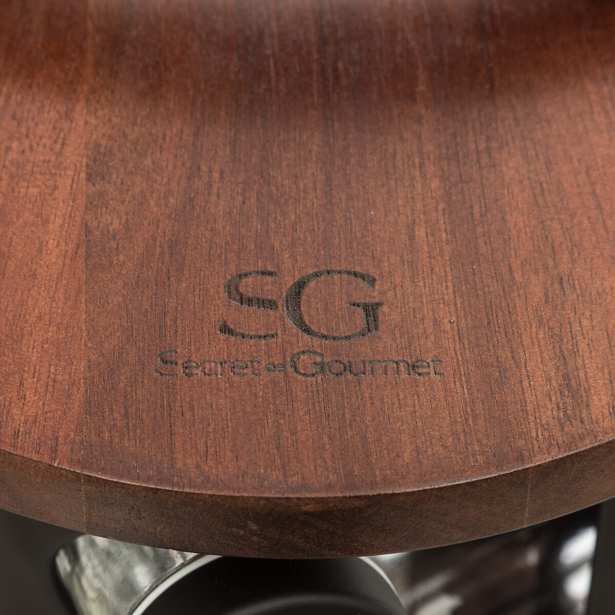 Support rotatif acacia 16 pots à épices 