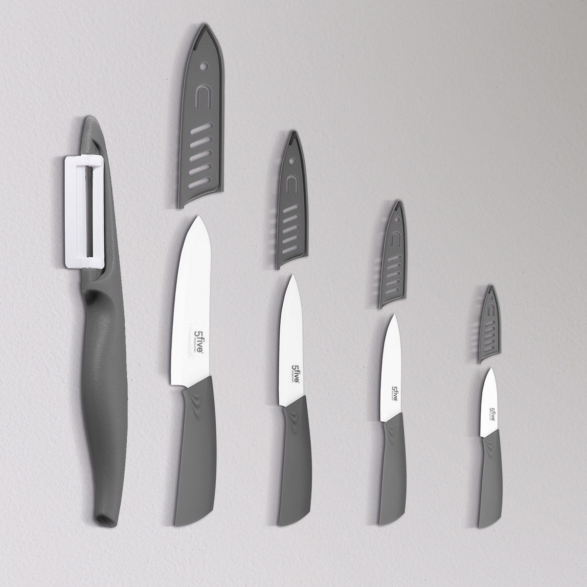 Couteau utilitaire céramique - lame 12,5cm Zirco