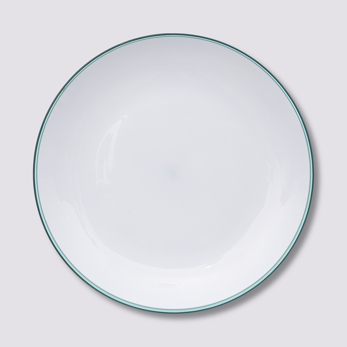 Assiette 25 cm, bleu marine Square
