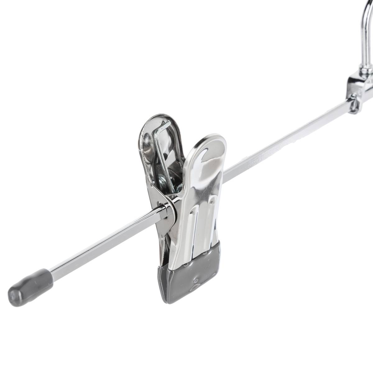 Lot de 3 cintres à pinces en métal Hang'clip