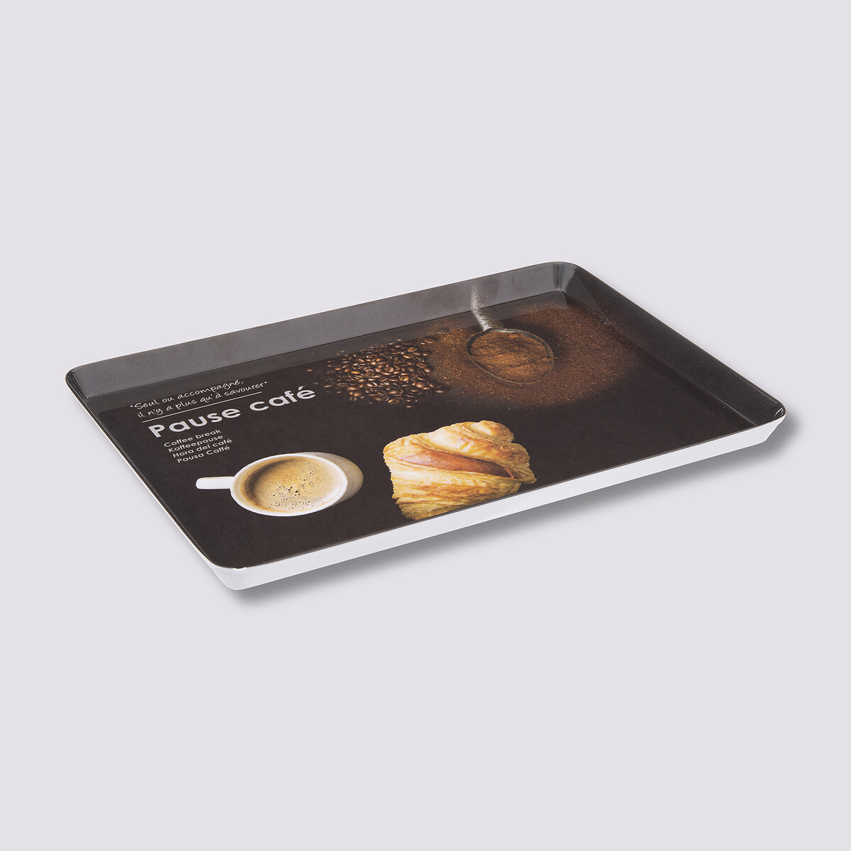 Plateau 30x22 cm, noir Black edition