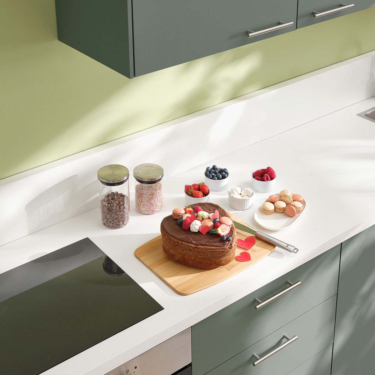 Spatule de nappage en inox Silver précision