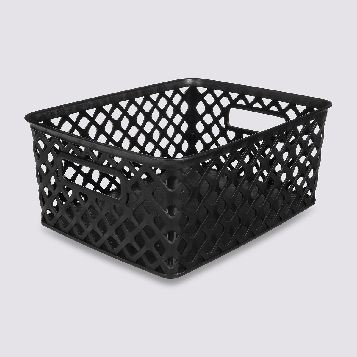 Panier en plastique 4l, noir Folky