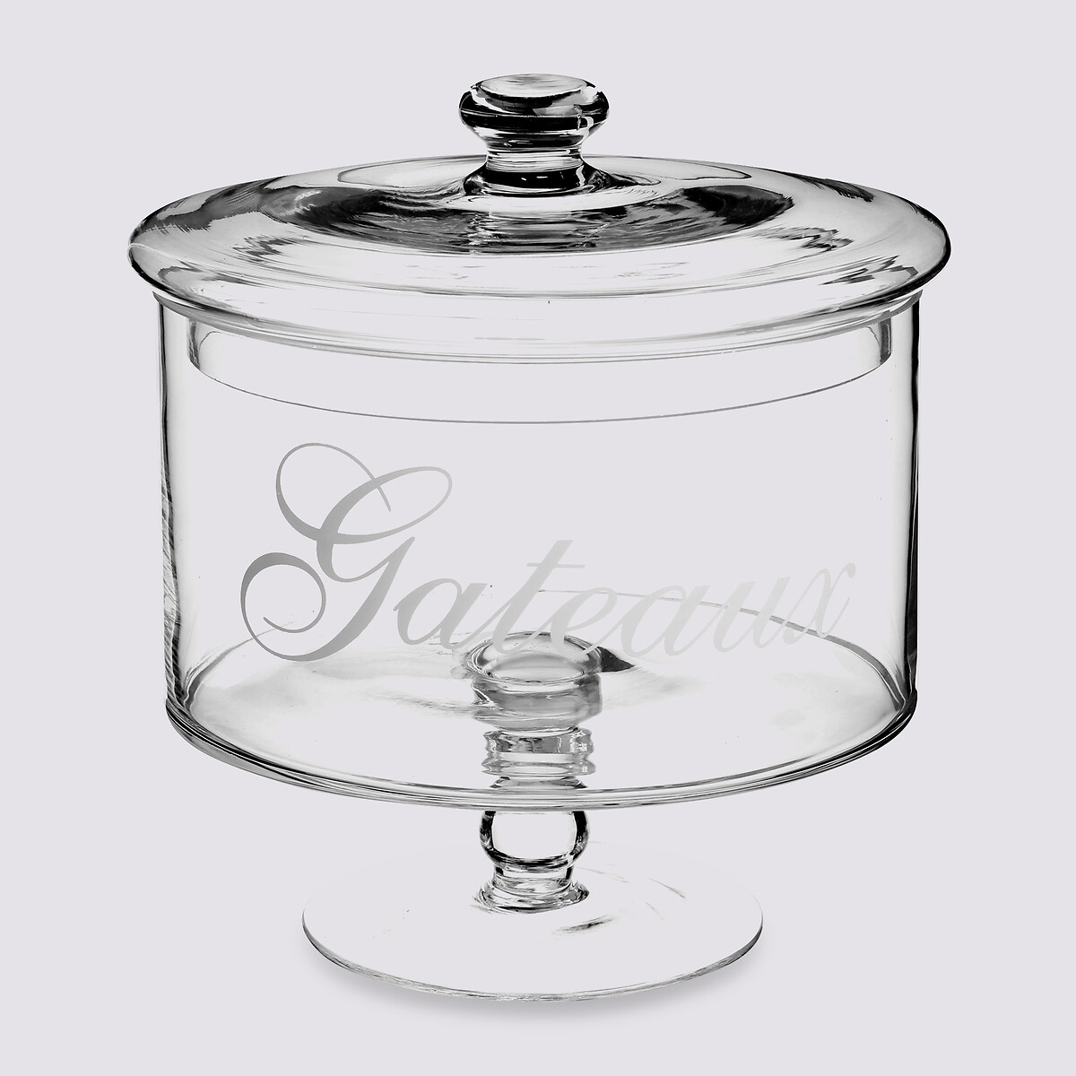 Bonbonnière verre sur pied 1,8l 