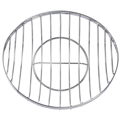 Corbeille en acier chromé 26,5 cm Oblik