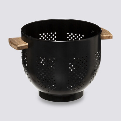 Passoire métal d20 cm, gris charbon Modern color