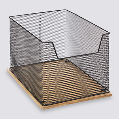 Range-bureau bambou, noir Mayaj