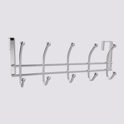 Patère 10 têtes, inox Clothy