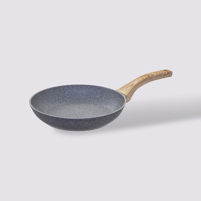 Poêle aluminium forgé, 20 cm Nature