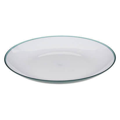 Assiette 25 cm, bleu marine Square