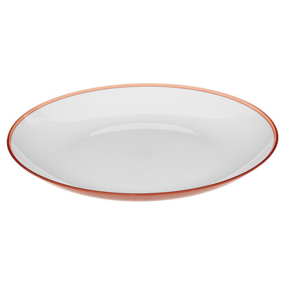 Assiette 25 cm, rose nacarat Square