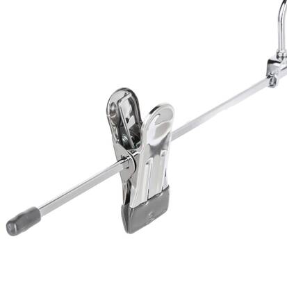 Lot de 3 cintres à pinces en métal Hang'clip