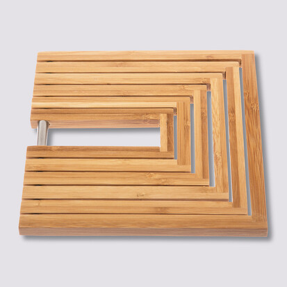 Dessous de plat extensible Bambou