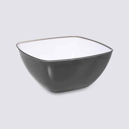 Saladier d19 cm, gris anthracite Square