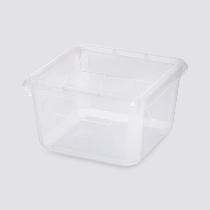 Boîte en plastique transparente 2,6l Simply+
