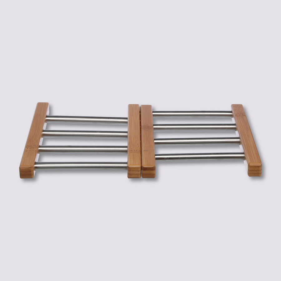 Dessous de plat extensible Bambou
