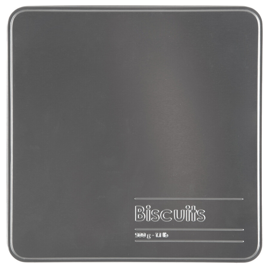 Boîte biscuits métal, noir Black edition