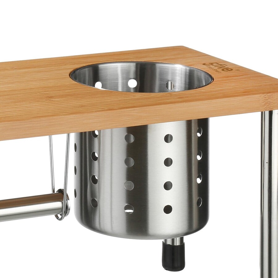 Étagère rangement évier Bambou