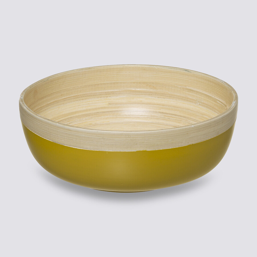 Saladier d20 cm, jaune moutarde Modern color