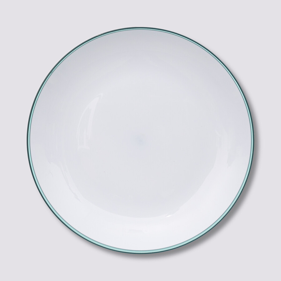 Assiette 25 cm, bleu marine Square