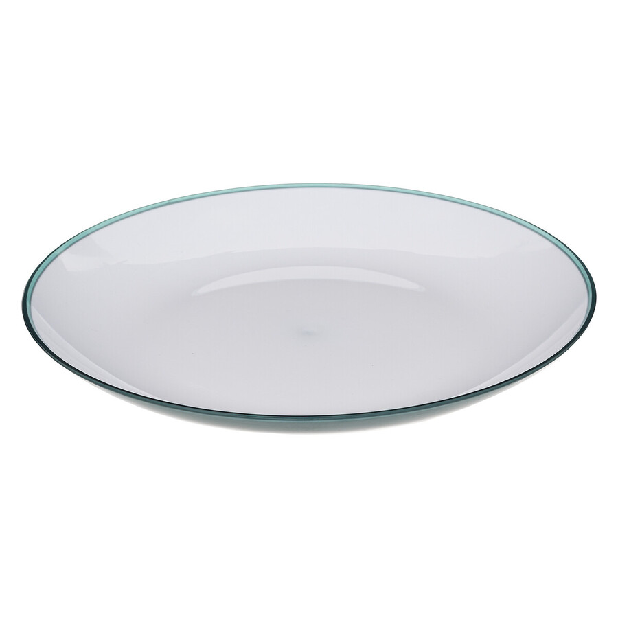 Assiette 25 cm, bleu marine Square