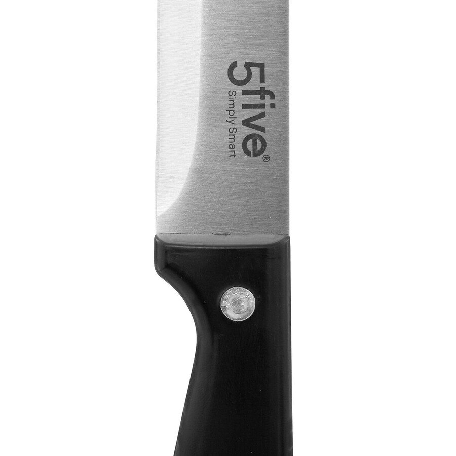 Couteau à trancher inox - lame 20cm Essentiel black