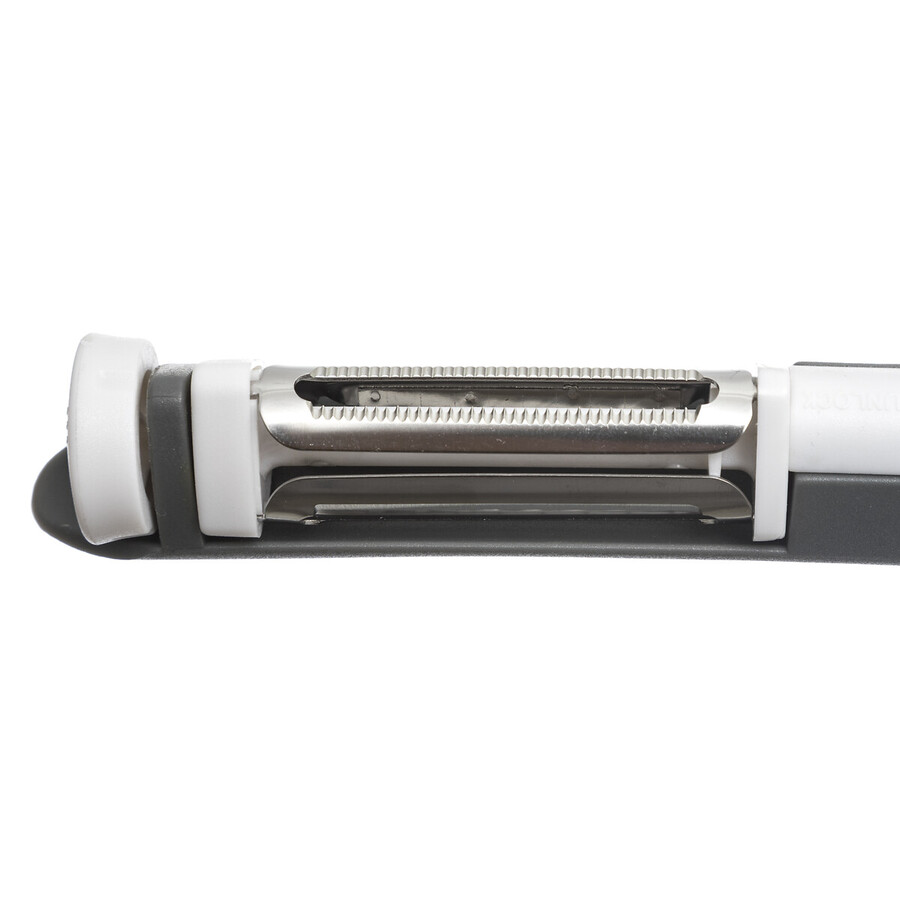 Éplucheur 3 lames en acier inoxidable 