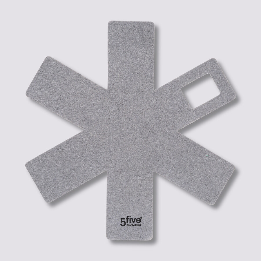 6 protections anti-rayures, gris/noir