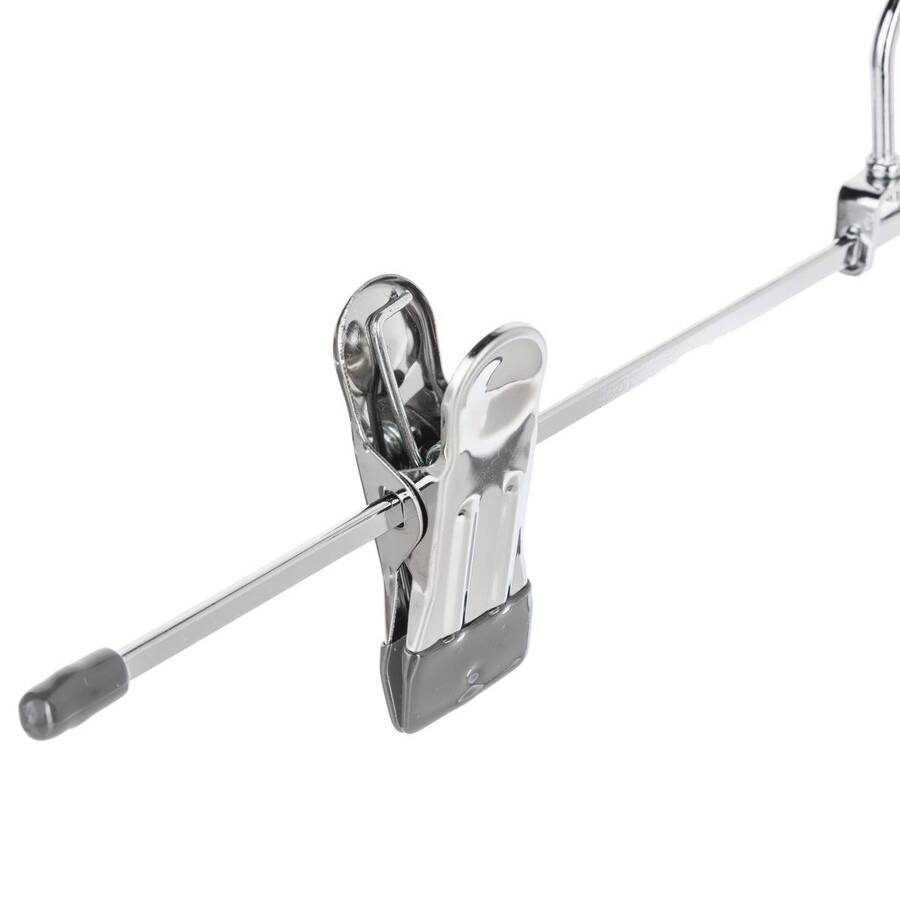 Lot de 3 cintres à pinces en métal Hang'clip