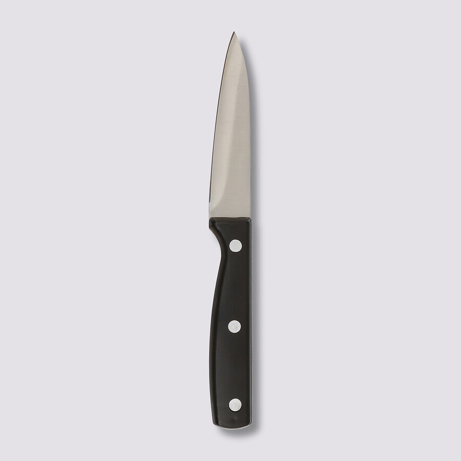 Couteau d'office inox - lame 9cm Essentiel black