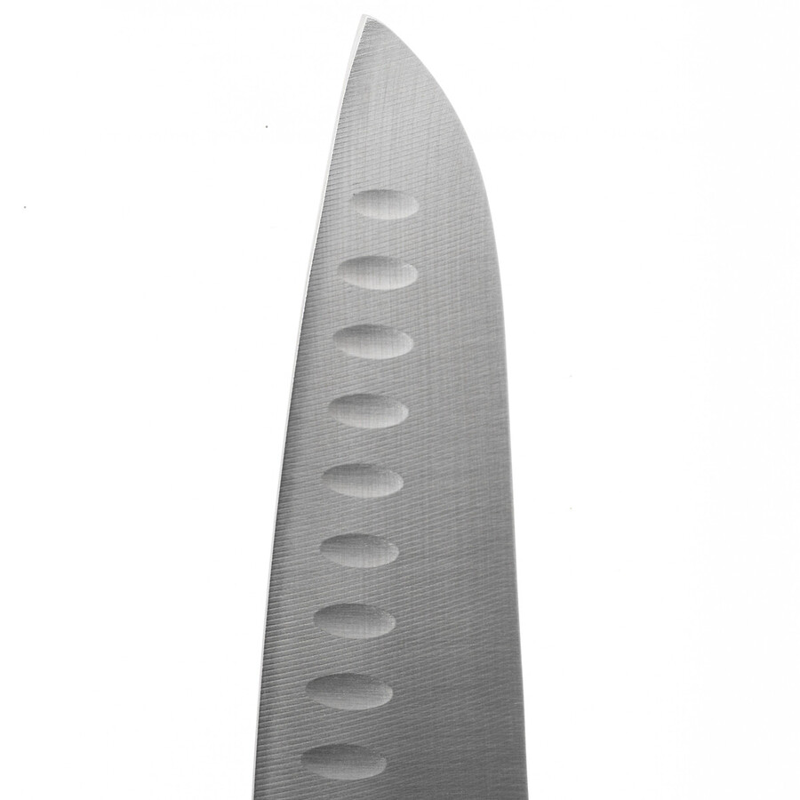 Couteau santoku inox - lame 18cm Silver précision