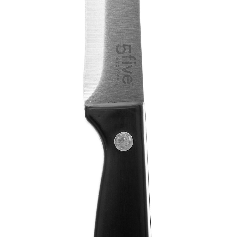 Couteau utilitaire inox - lame 13cm Essentiel black