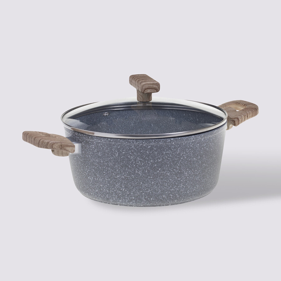 Faitout aluminium forgé, 28 cm Nature