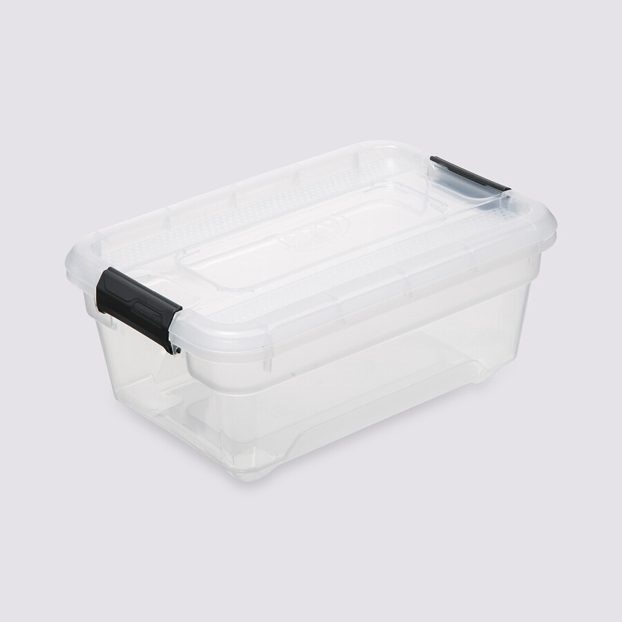 Boîte en plastique transparente 4l Solutions+