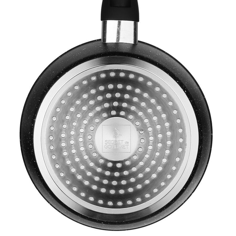 Casserole aluminium forgé, 18 cm Caractère