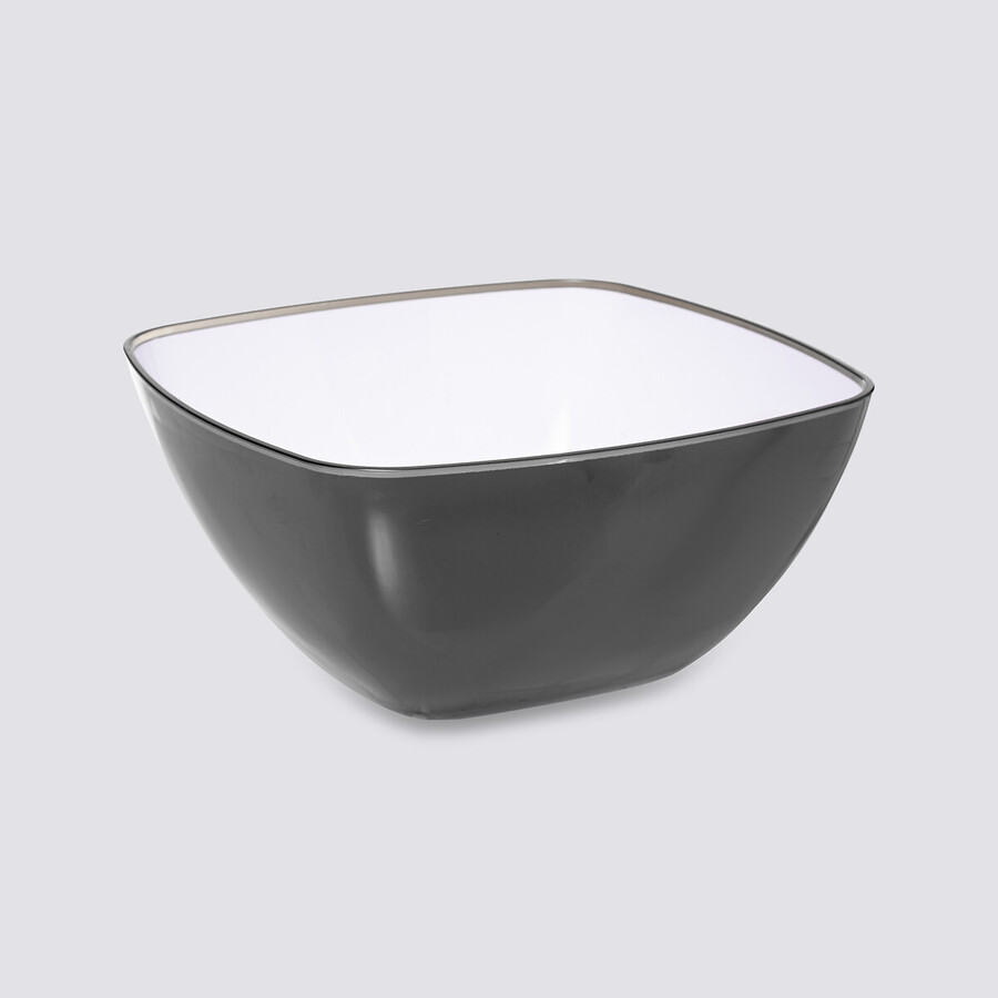 Saladier d19 cm, gris anthracite Square