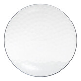 Assiette 24cm, transparent Green harmony