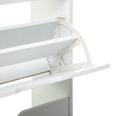 Meuble range-chaussures 3 tiroirs, blanc Drawy