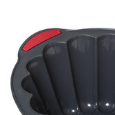 Moule charlotte silicone- noir,rouge Silitop