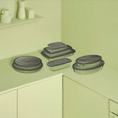 Plat carré avec couvercle 22cm Keepeat