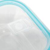 3 grandes boîtes carrées de conservation verre Clipeat