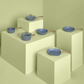 Casserole aluminium forgé, 20 cm Nature