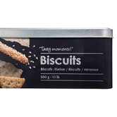 Boîte biscuits métal, noir Black edition