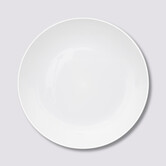Assiette 25 cm, blanc Square