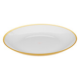Assiette 25 cm, jaune moutarde Square